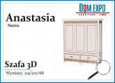 Anastasia OLCHA KAS 1223 szafa 3-drzwiowa 219/207/68