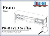 Prato stolik RTV PR-RTV/D
