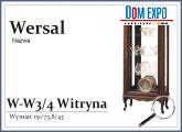 Wersal Witryna W-W3/4