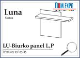 LU-Biurko Panel L i P