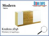 MODERN Kredens 2D4S