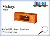 MALAGA 30 Szafka RTV 2-drzwiowa