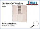 Queen Collection  Szafa 3-drzwiowa B31
