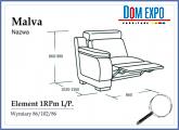 MALVA Element 1RPm L/P relax mechaniczny