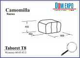 CAMOMILLA Taboret T8