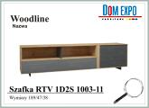 WOODLINE Szafka RTV1D2S 1003-11