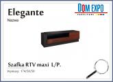 Elegante - Szafka RTV maxi L/P